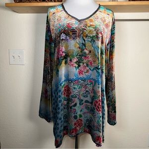 Johnny Was Velvet Tunic